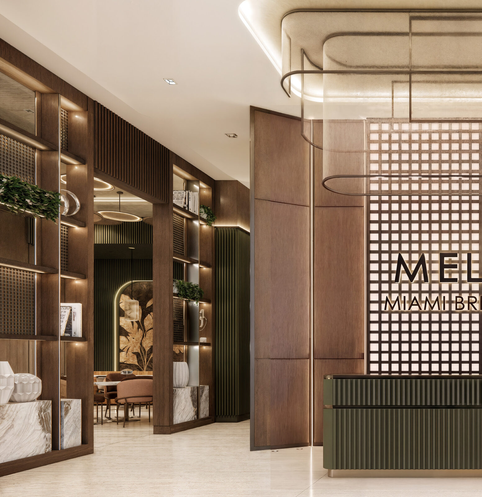 Meliá Residences Miami - lobby