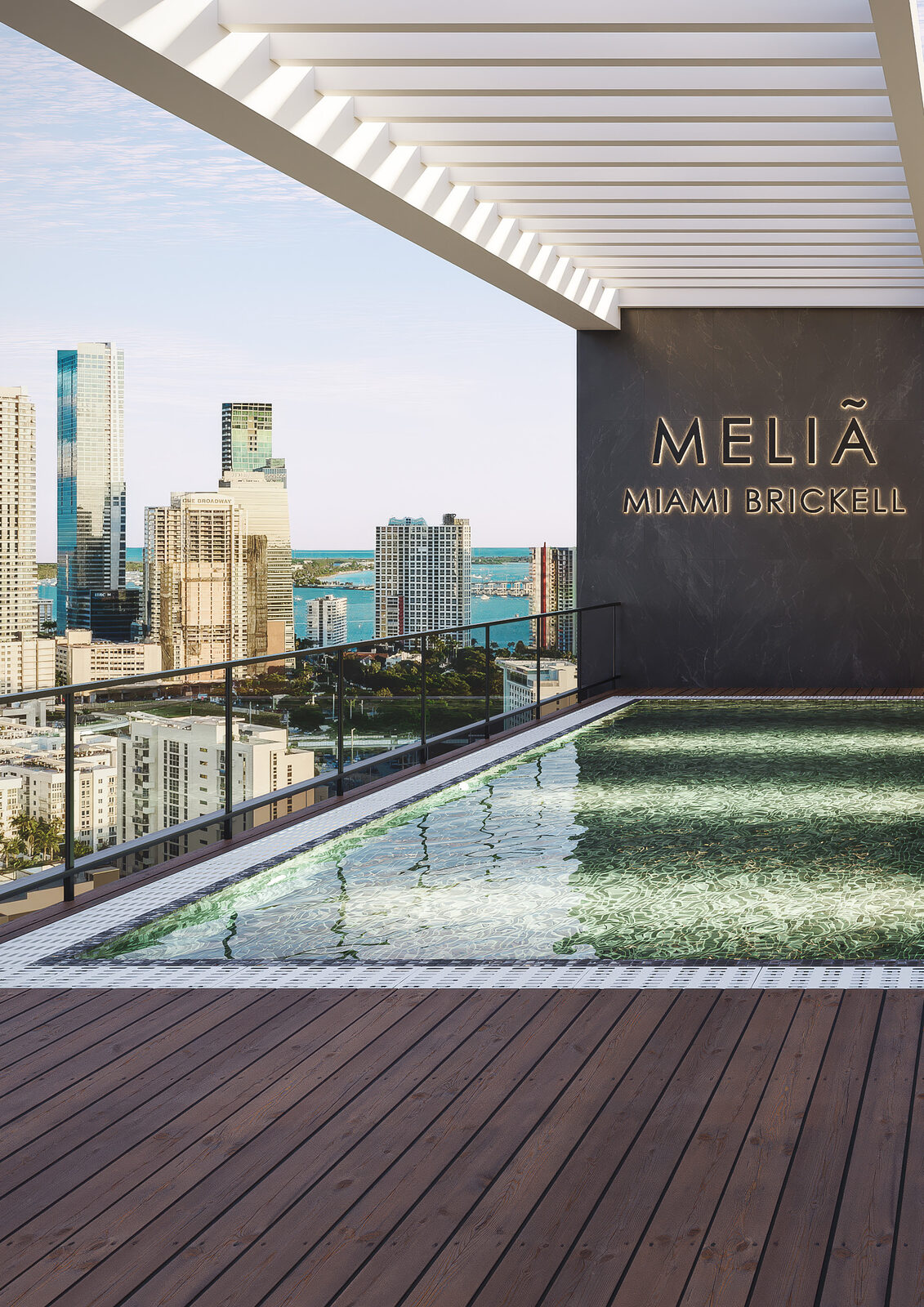 Meliá Residences Miami - piscina rooftop