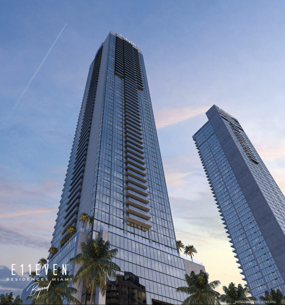Torre E11EVEN Residences Beyond en Park West, Downtown Miami