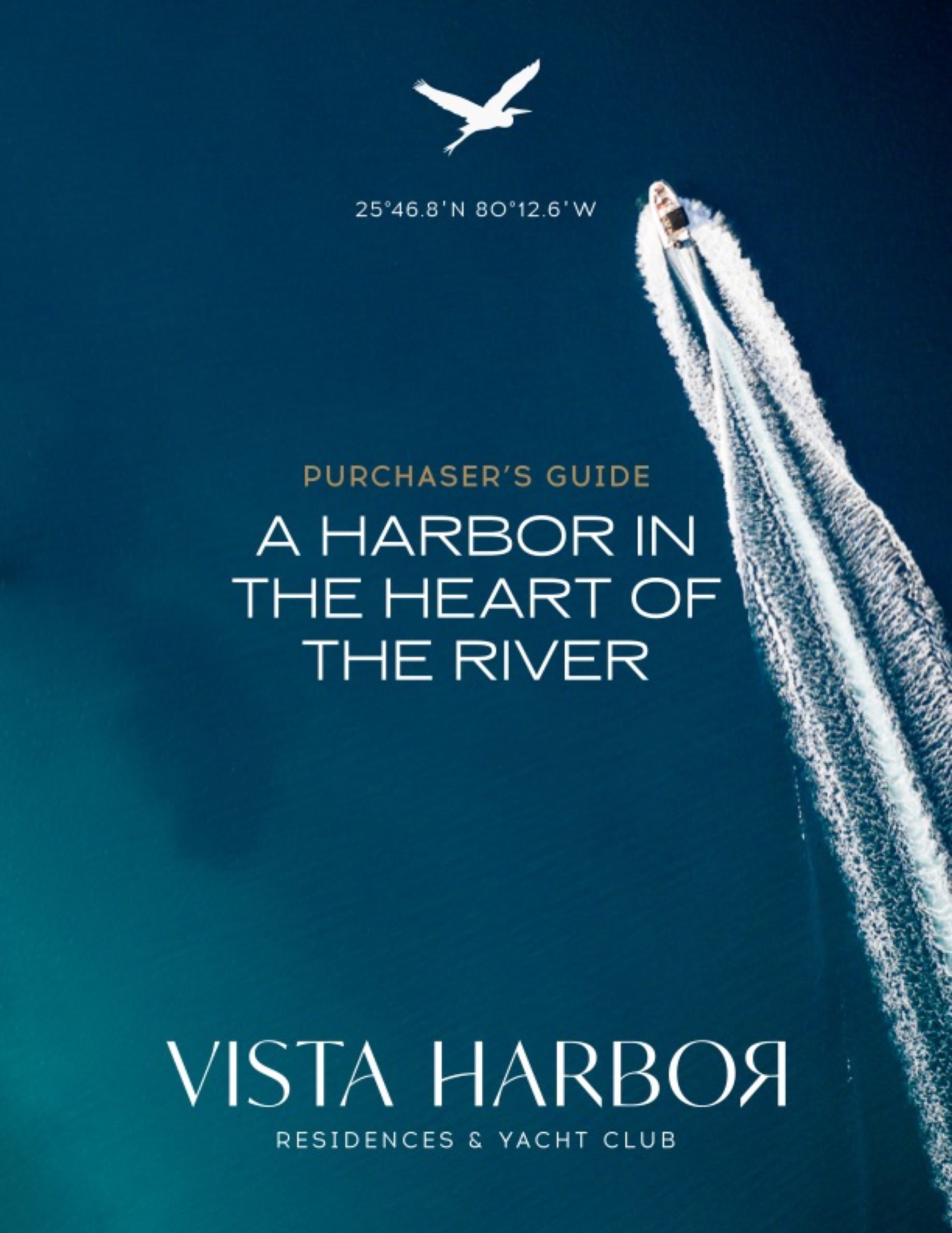Vista Harbor Residences — las dos torres frente al río Miami