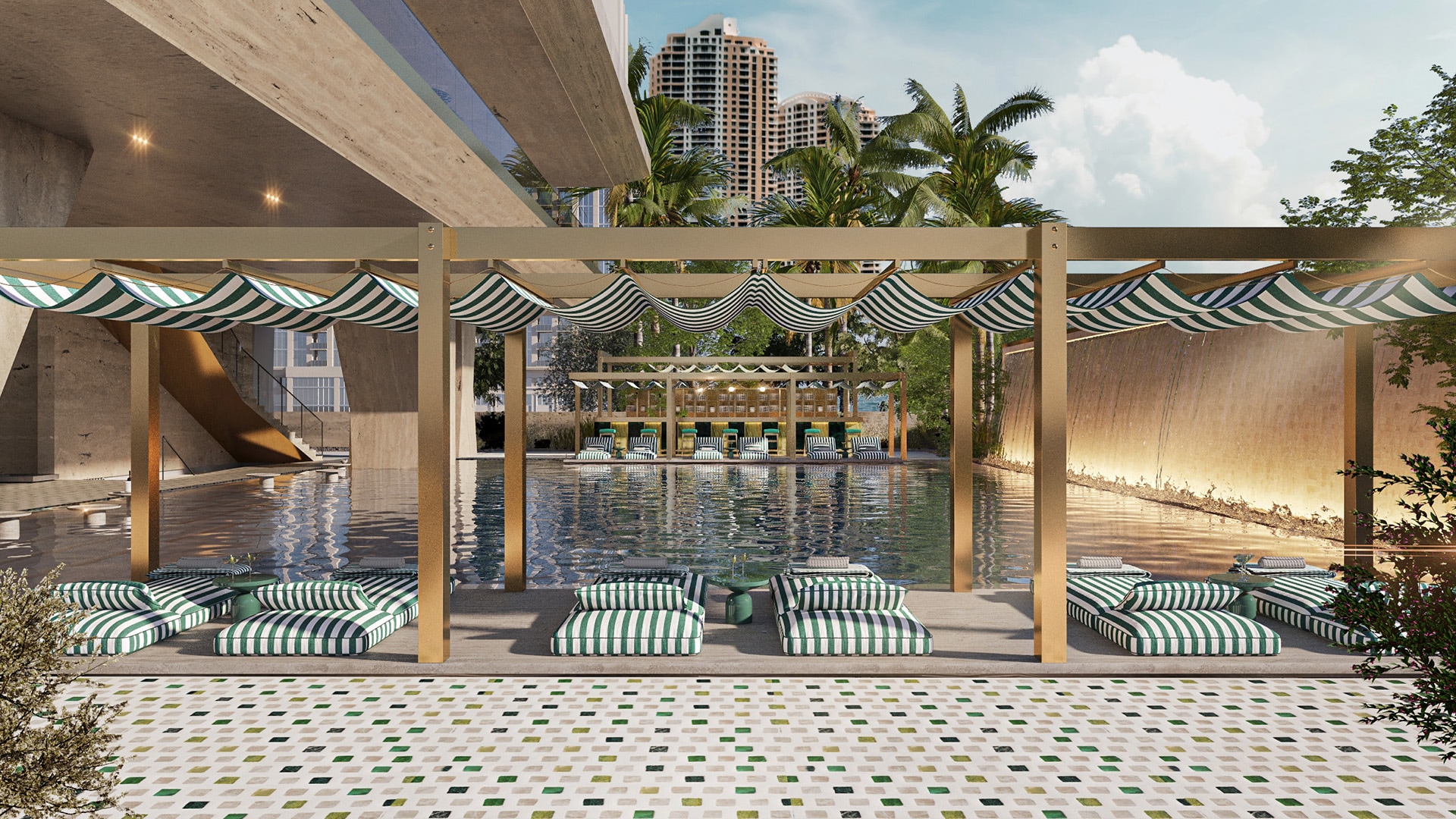 Amenidades de 888 Brickell en Brickell, Miami
