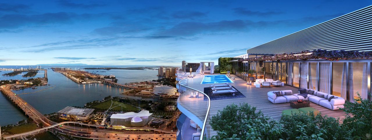 Amenidades de CasaBella Residences en Downtown Miami