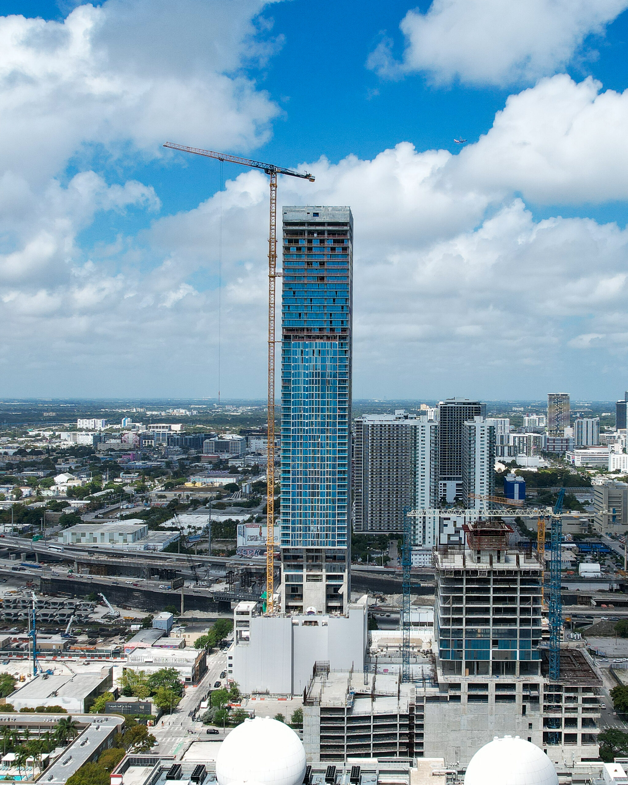 Ubicación de E11EVEN Residences Beyond en Park West, Downtown Miami