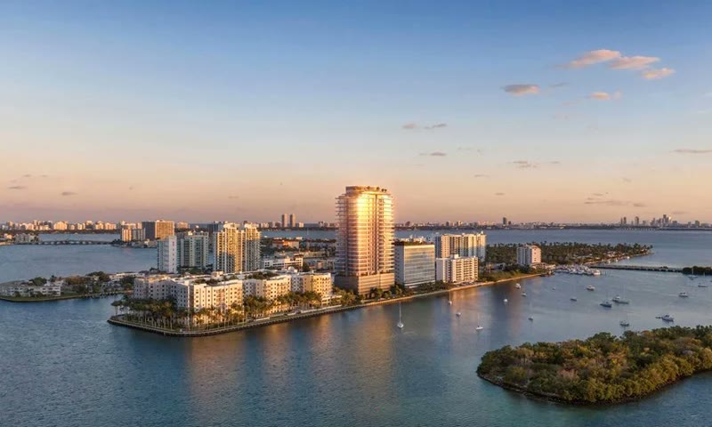 Ubicación de Pagani Residences en North Bay Village, Miami