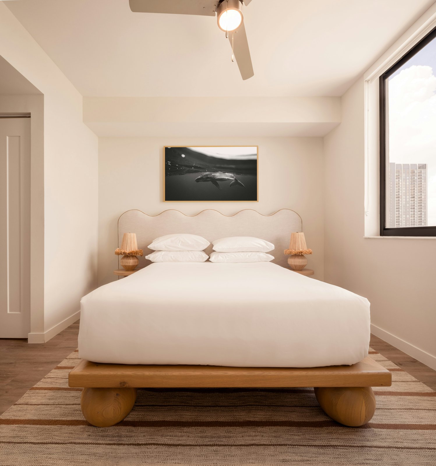 Flow House Miami — habitación amoblada con diseño contemporáneo