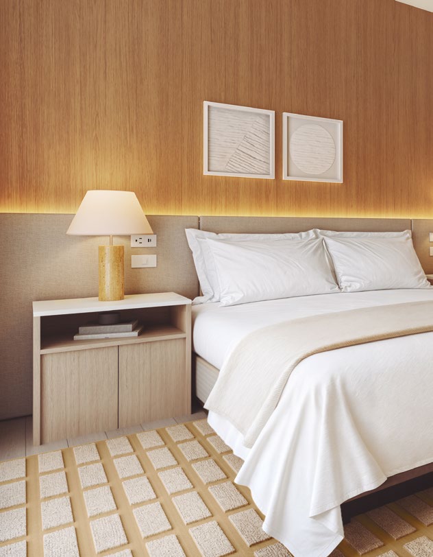 Dormitorio de residencia amueblada en AMBAR Residences, Kissimmee, Orlando