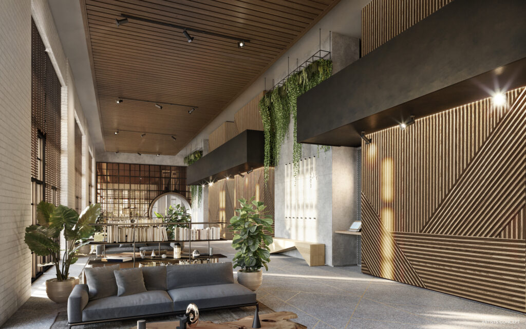 Lobby de Natiivo Miami en Downtown Miami