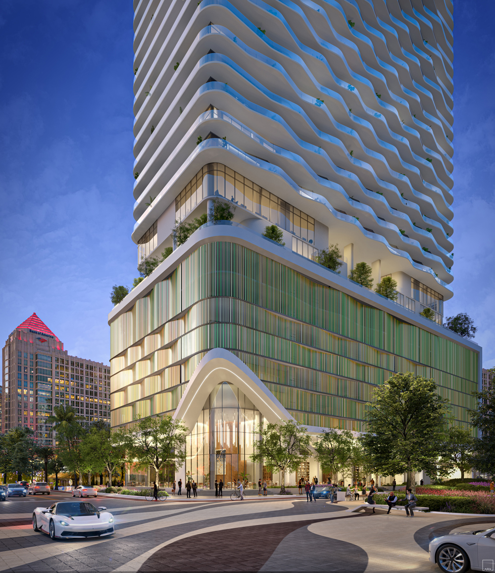 Andare Residences by Pininfarina: inversión en Las Olas, Fort Lauderdale