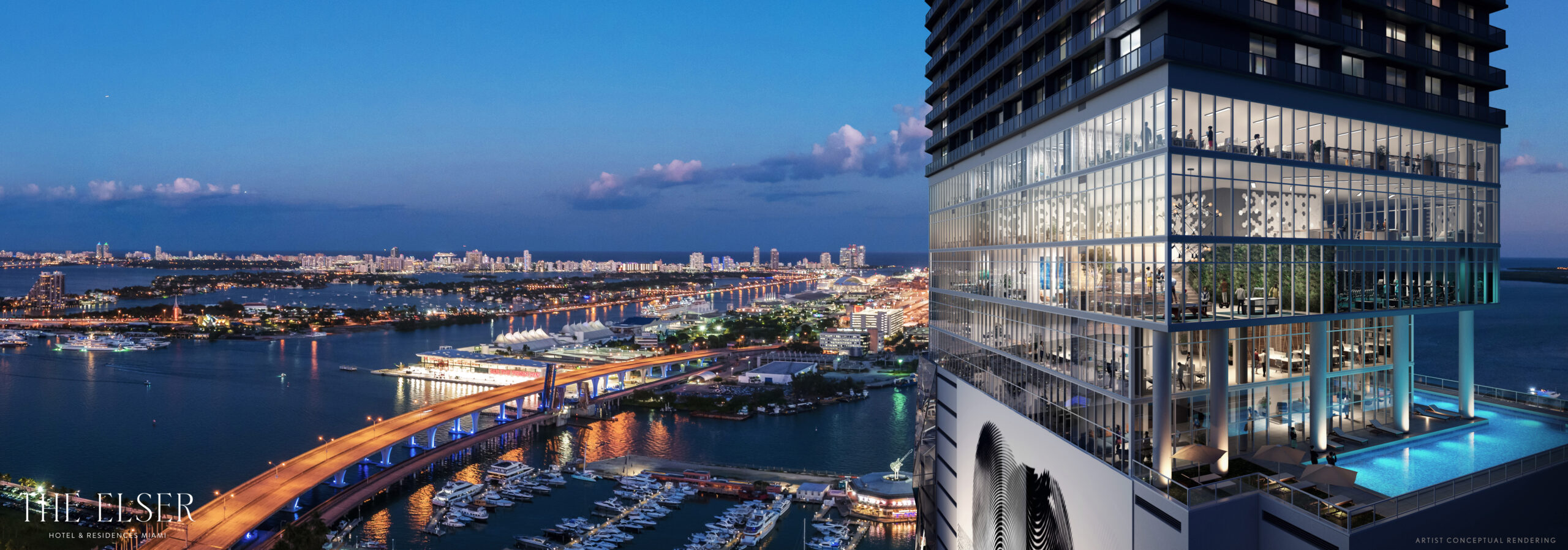 The Elser: residencias amuebladas en Downtown Miami
