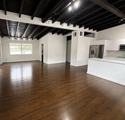 Sala de casa de autor en Coconut Grove