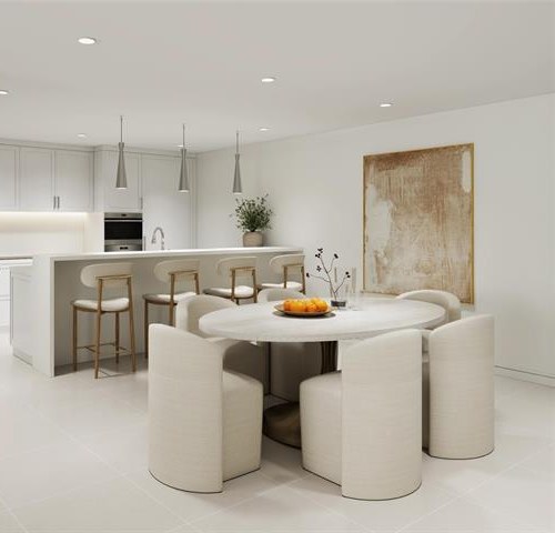 Interior de apartamento en torre nueva en Coral Gables
