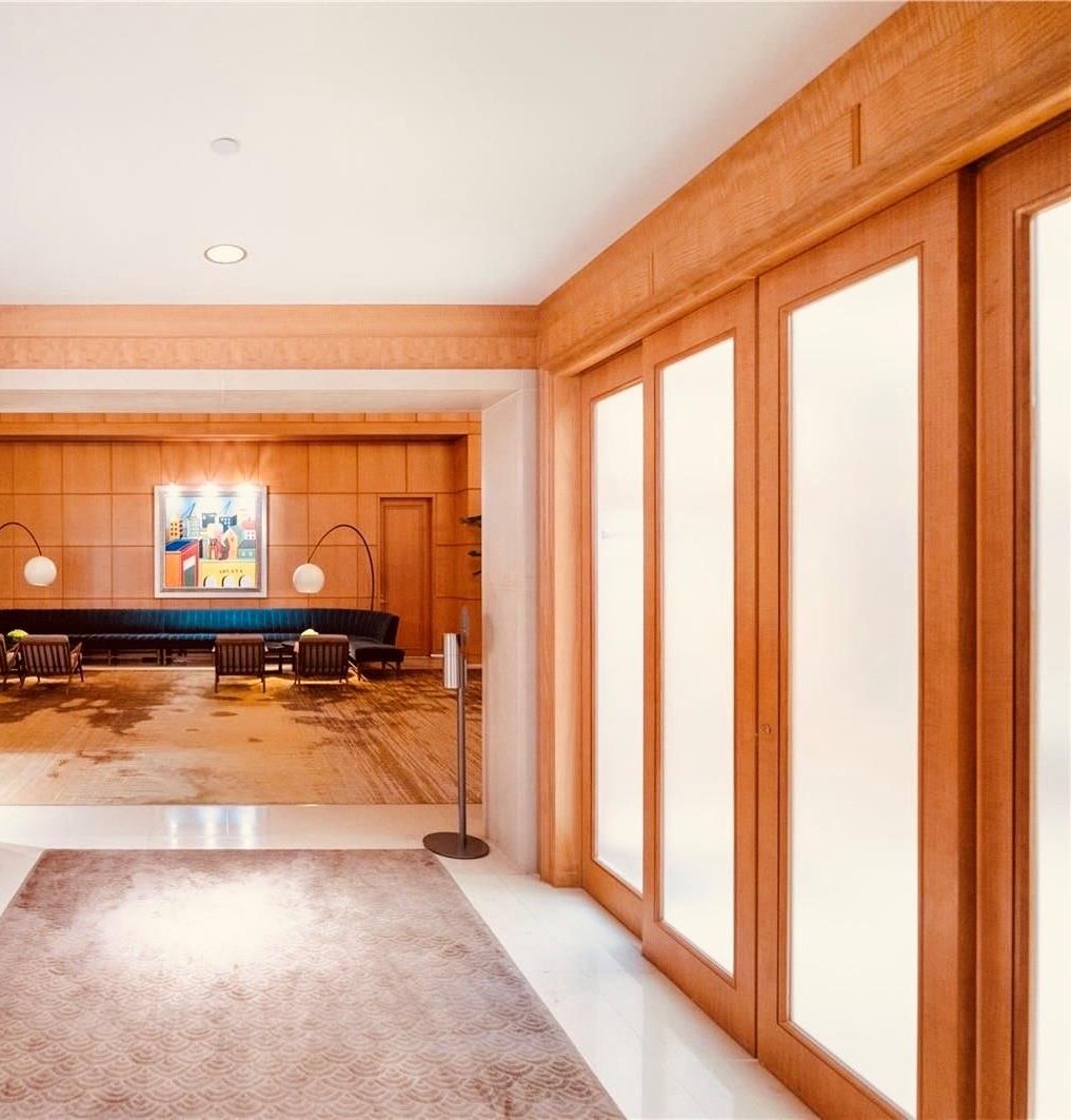 Lounge de residentes en las residencias Four Seasons de Brickell
