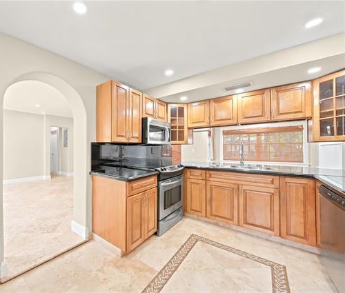 Cocina de casa en Coconut Grove